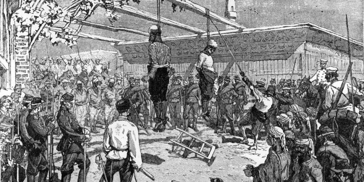 حكاية صورة.. مشانق الكرد في “قلعة بيازيد” عام 1877
